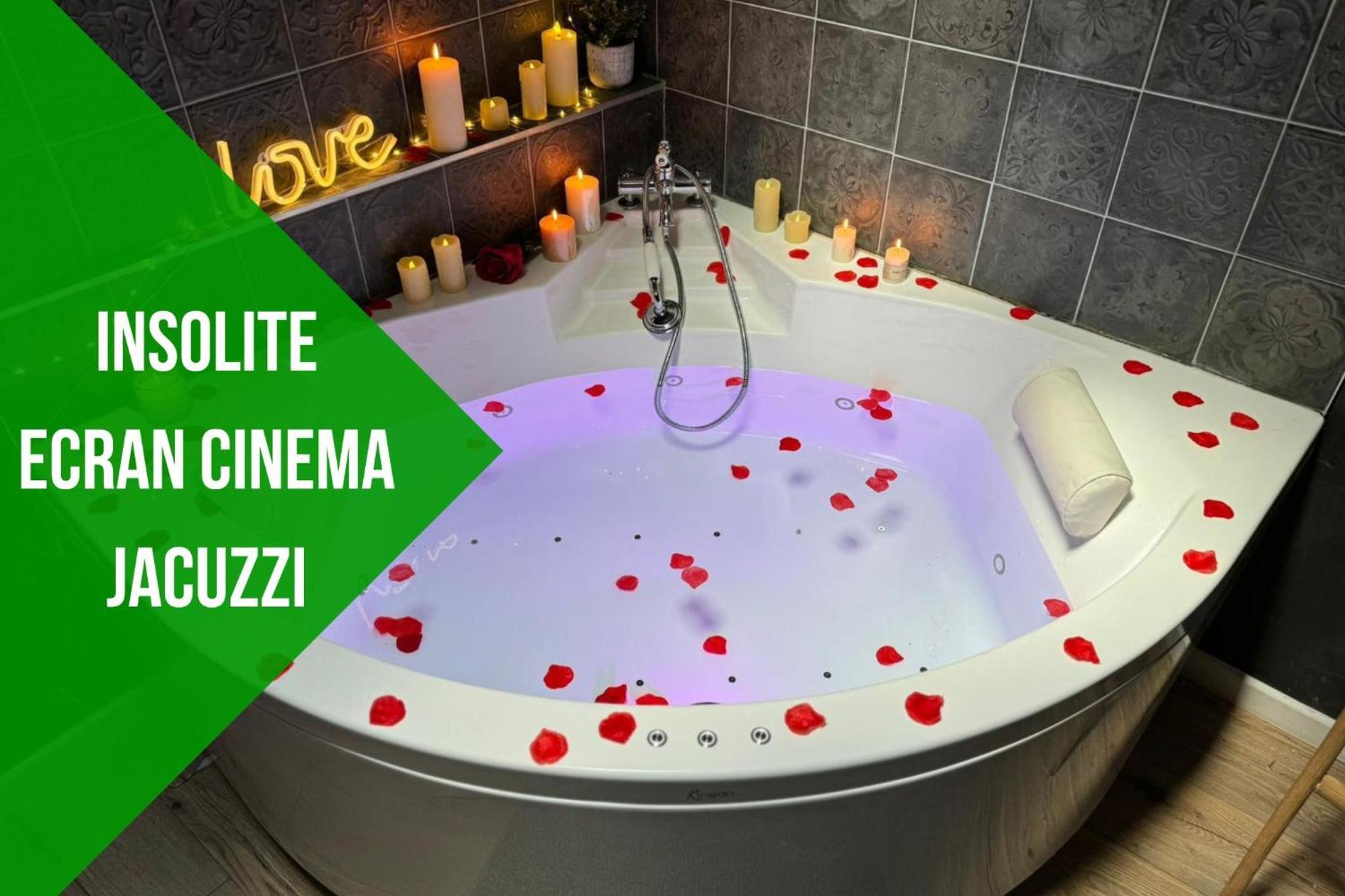 Le Chalet Romantique, Spa, Ecran Cinema, Lit King Size, Day Use, 10 Min Centre Amiens
